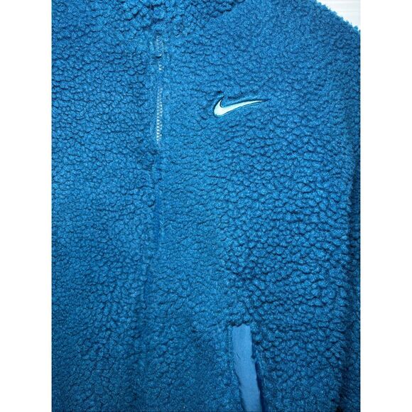 Nike Swoosh Plush Jacket Women's Size Small - Picture 2 of 5